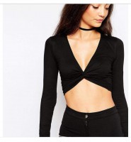 Twisted-Front Croptop